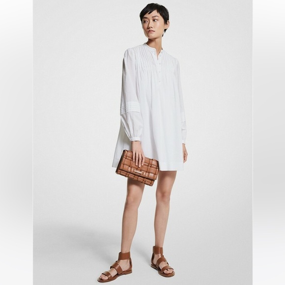 NWT Michael Kors dress long sleeve dress babydoll boho elegant - Picture 1 of 6